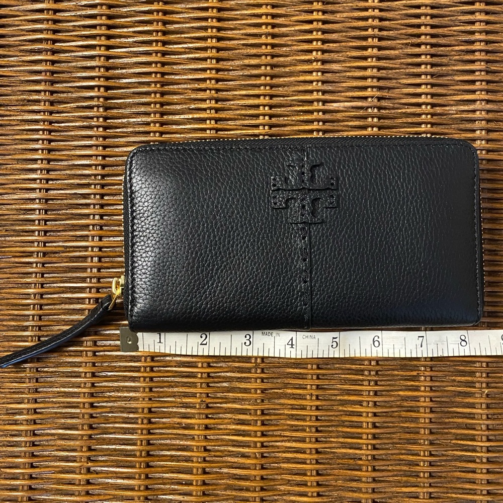 Tory Burch McGraw leather continental wallet